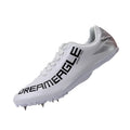 Customize Brand Mirror Surface Leather Steel Nail Outsole Unisex Field and Track Running Athletic Shovel Track RunningShoe