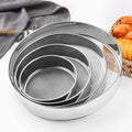 Stainless Steel Flour Sieve Handheld 60 Mesh Strainers Household Baking Filter Multiple Sizes Baking Tools Flour Sifter