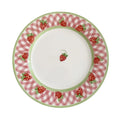 Hand Painted Strawberry Printing Dinnerware Dishes Plates Ceramic Dinner Set