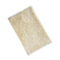 Minimlistic Design Non-Slip Shaggy Bath Mat Solid Pattern Soft Microfiber Chenille Bathroom Mat Machine Made