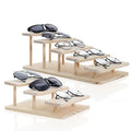Wooden Glasses Display Tray Storage Rack Sunglasses Myopia Glasses Display Stand Bamboo Wooden Craft Rack