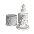 Customized Aroma Stone Gift Set Handmade Soy Wax Candle with Scented Beeswax Creative Romantic Smokeless Design for Holidays