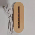 Electronic Gift Laser Engraving 3D Acrylic Night Light LED Table Lamp USB Mood Light for Home Decoration
