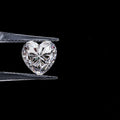 IGI Certificate CVD/HPHT 1ct-3ct DEF Color VVS/VS Clarify Heart Cut Lab Grown Diamonds Loose Diamonds Lab Cultivated Diamonds