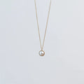 2025 14K Gold Plated Minimalist Elegant Design Sterling Silver Pearl Necklace
