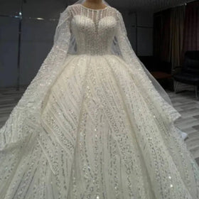 S7436F Drop Shipping New White Lace Long Tail Temperament Plus Size Wedding Guest Dress Women