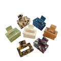 2022 Wholesale Makeup Hair Accessories Korean Design Customized Cellulose Acetate Hair Claw Clips for Womens Thick Hair