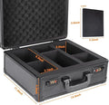 Customizable Graded Card Storage Box 3 Slots for PSA/BGS & More Graded Slabs Trading & Sports Card Collector Case OEM Support