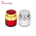 Sengmi in Stock Wholesale Acrylic Cream Jar Plastic Cans Packaging 30g 50g Containers for Cosmetics