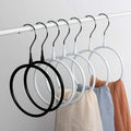 Non-Slip Scarf Ring Hanger for Coat Rack Household Clothing Ring Storage