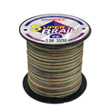 New Design 300m Moss Camo 8 Strand Braided Fishing Wire 100% PE Multifilament PE Line Super Strong Weave PE Line for Lake