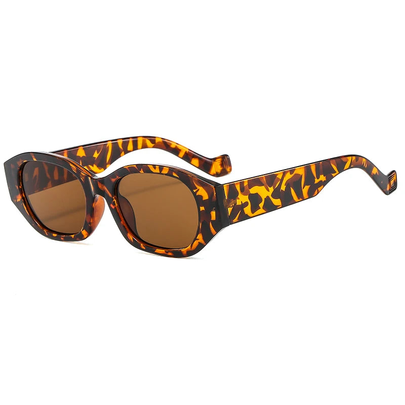 Polarized Sunglasses Eyewear Trends Blue Khaki White Leopard Outdoor Gafas De Sol Eyeglasses PC Material Sunglass Manufacturer