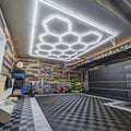 Hexagonal Led Light Honeycomb for Garage Workshop Honeycomb Led Light Workshop Light