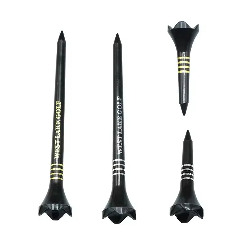 Custom Logo Golf Tees Premium Bamboo & Durable Plastic Combo Commonly Used for Tournaments & Players High-Quality