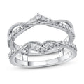 Jewelry Manufacturer S925 Sterling Silver Ring Zircon Female Engagement Display Designs Twist Ring Heart Charm Ring