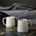 Dehua Cream Porcelain Unique Modern Style Custom Coffee Cups for Home Office Ceramic Mug