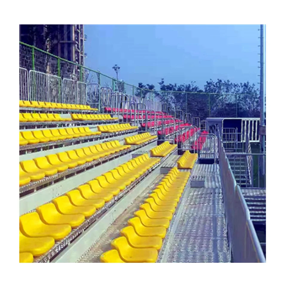 Retractable Bleacher Grandstand Seat Telescopic Chair for Swimming Pool Natatorium/tennis Court/indoor Football Field