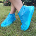 Anti Skid Thickening Wear Proof Shoes Cover Silicone Gumboots Transparent Garden Protective Gear for Adult