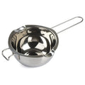 480ml Stainless Steel 201 Chocolate Melting Pot Mirror Polished Double Boiler Pot Cake Tool Heating Feature Dessert Decorators