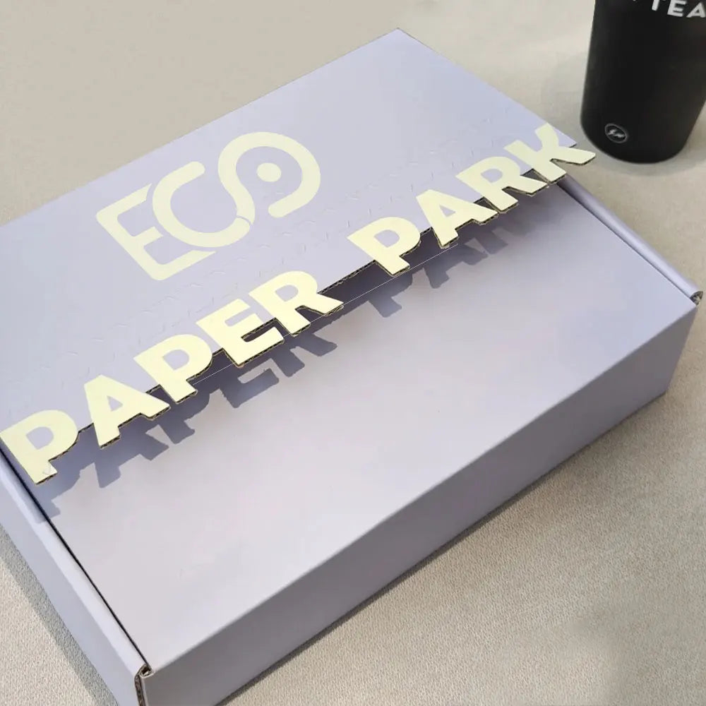 Custom Color Clothing Gift Shipping Box Letter Logo Corrugated Mailer Boxes With Zipper