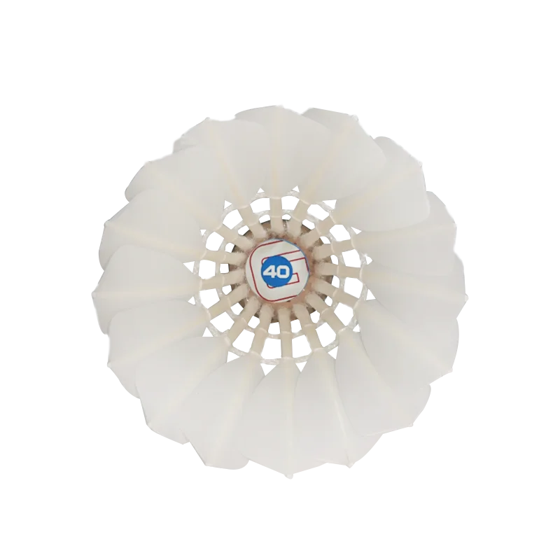 Cheap Hot Sale High-quality for Training Outdoor Sports OEM Natural Goose Feather Ball Traditional Badminton Shuttlecock
