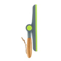 Rubber Squeegee Broom for Floor Handle Window Squeegee Silicone Pet Hair RemoverMagic Squeegee Broom for Indoor Cleaning