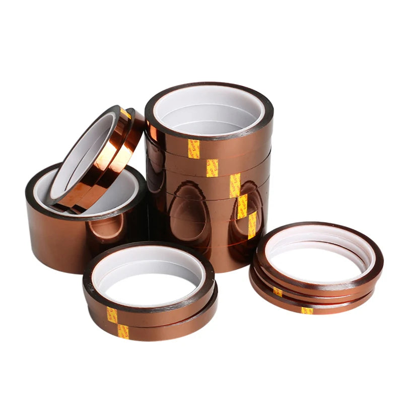 Kaptone ESD High Heat Resistance Antistatic Polyimide Adhesive Tape 33m Single Sided Silicone PE Pressure Sensitive Masking