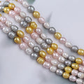 Zhuji Wholesale 10-11mm Natural Multi-Color Freshwater Pearl Beads Loose Pearls for Sale