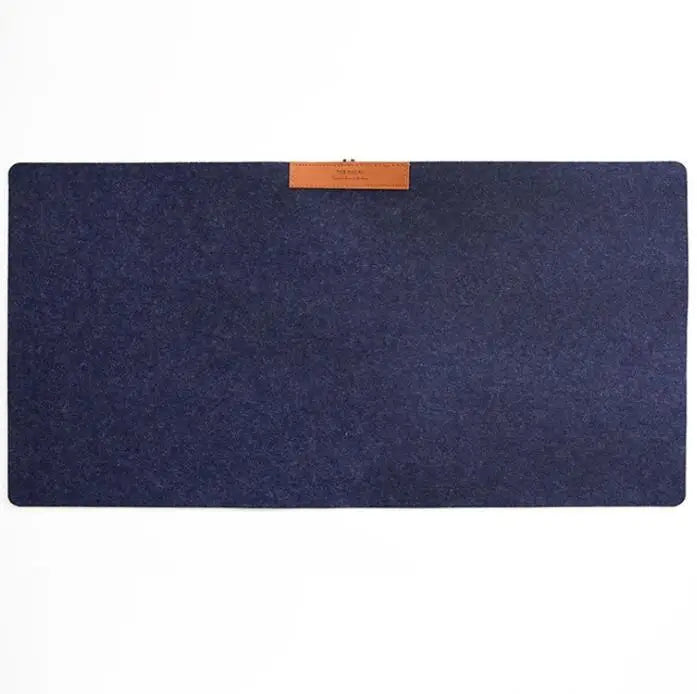 Classic Large Size Fashion Eco-Friendly Office Desk Protector Felt Mouse Carpet Keyboard Pad PC Accessories Mouse Mat Laptop