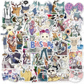 50Pcs Beastars Anime Cartoon Children Promotion Gift Notebook Guitar Luggage Laptop Vinyl Graffiti Stickers