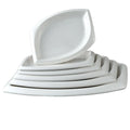 Factory Wholesale Restaurant Dinner Serving 14 Inch Large White Melamine Charger Plate