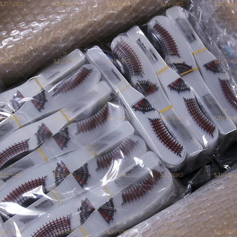Transparent Acrylic Lash Ruler for Eyelash Extension Length Measurement Wholesale