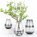 Nordic Ins Style Home Simple Creative Stained Glass Vase Home Decoration Hydroponic Container Glass Vase