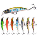 WEIHE Minnows Fishing Lure 4g 7cm Jerkbait Sinking Fishing Wobblers Hard Crank Bait Artificial Pike Carp Swimbait