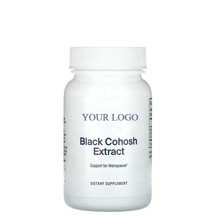 Factory OEM Black Cohosh Extract 10:1 Black Cohosh Root Pills Black Cohosh Capsules for Women