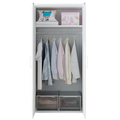 Factory Supply Modern Design Armario De Acero Steel Cabinet Metal Clothes Locker for Home MegaBDM