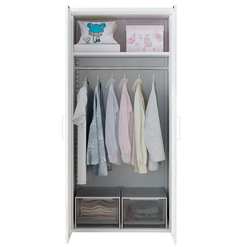 Factory Supply Modern Design Armario De Acero Steel Cabinet Metal Clothes Locker for Home MegaBDM