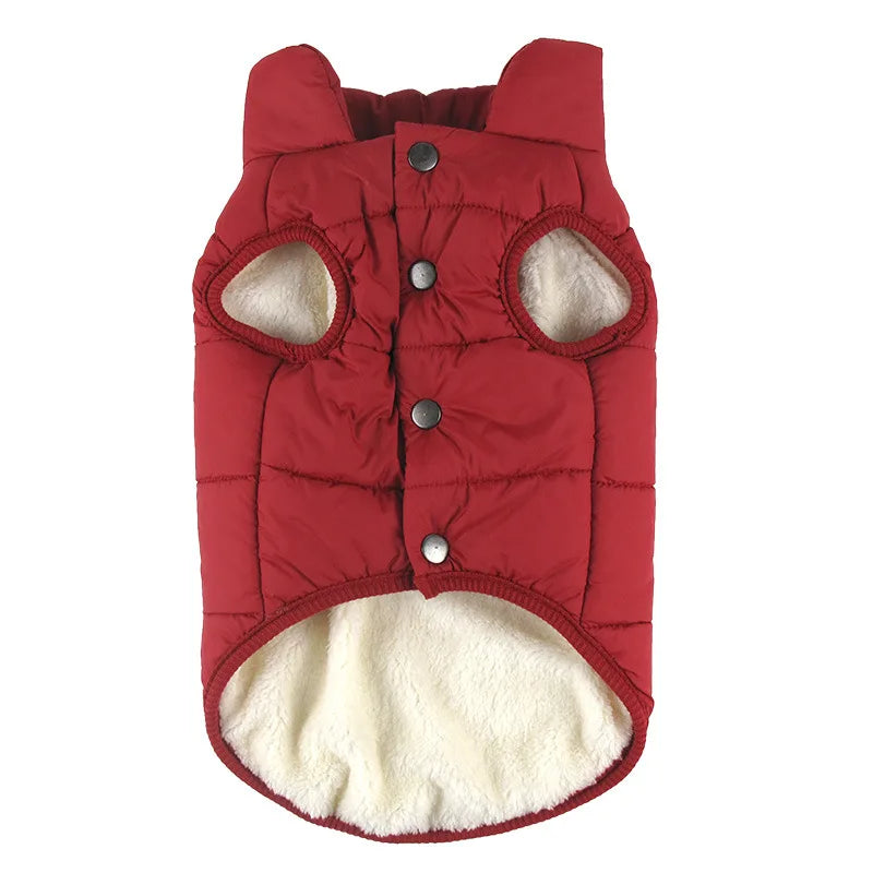 Pet Accessories Winter Pet Clothing Logo Customize Dog Clothes Warm Dog Jacket Padded Pet Apparel Dog Accessories