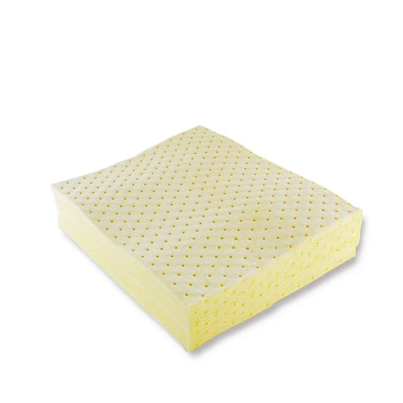 Oilspillpro CHA-P0350 40cm X 50cm Yellow Chemical Absorbent Pads From Jiangsu