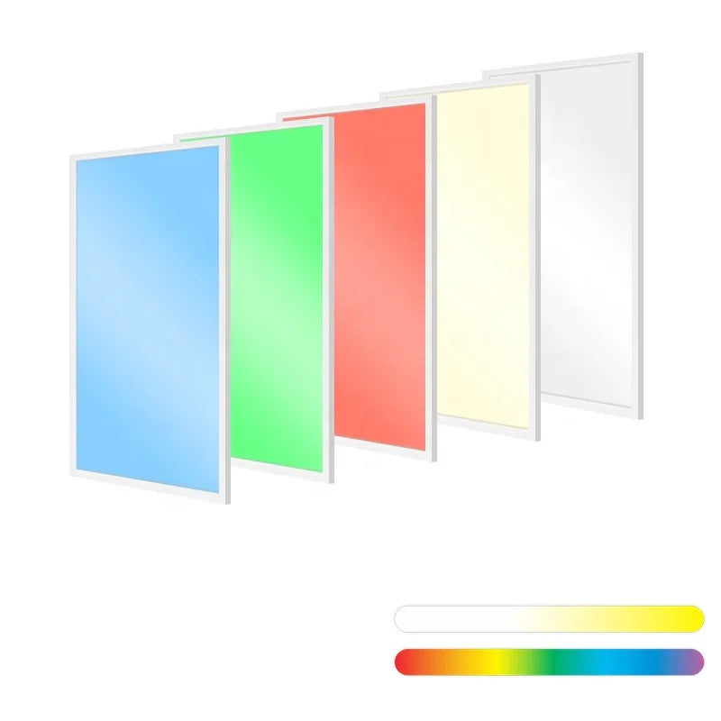 60120 60W RGB+CCT RGBWW RGB Color Changing New Design DMX512 2.4G Wi-Fi Smart Home Ceiling Party Atmosphere LED Panel Light