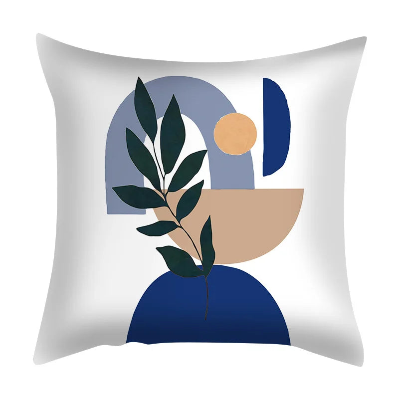 Custom Drawing Digital Printing Cushion Cover Design Pattern Pillow Cover for Home Hotel Office School