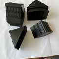 Plastic Corner Spacers to Ptotect Furniture Fram Glass 18-36MM Aluminum Edge Plastic Corner Protector