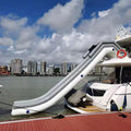 Customized Commercial PVC Outdoor Inflatable Water Yacht Slide / Dock Slide for Boat