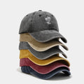 Ready to Ship Custom Palm Tree Embroidery Washed  Gorras Snapback Cap Baseball Cap