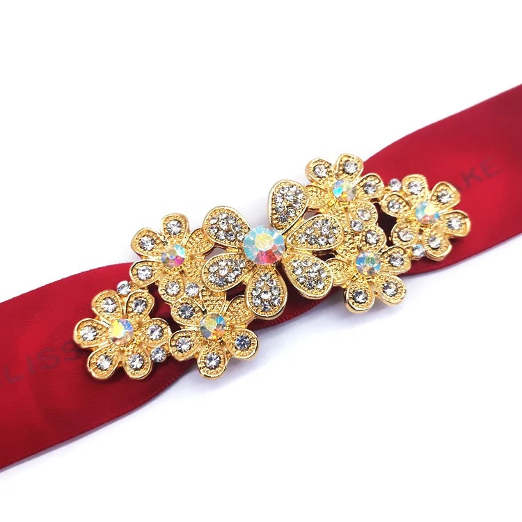 Vintage Style Crystal Rhinestone Pairs Buckles Diamante Rhinestone Hook and Eye Clasp Button for Garment Wedding