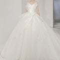 AL1142 Wholesale a LINE Wedding Dress for Women White Elegant Women Evening Wedding fairy Simple Wedding Dresses for Bride