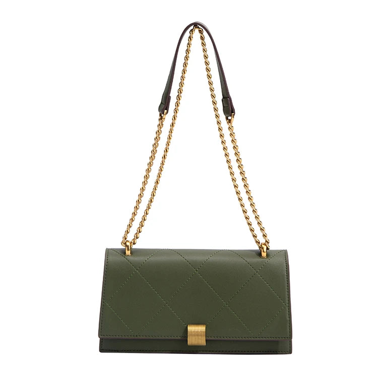 New Designer Purses and Handbags Fashion Luxury Brands Bags Pu Leather Ladies Chain Shoulder Bag MegaBDM
