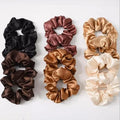 19MM 100% Silk Fashionable Adult Hats Scrunchies Hair Headband Ties