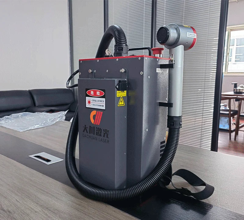 DC 200W Laser Cleaning Machine Easy-to-Operate with JPT Brand Laser Source Backpack Design for Oil Rust Paint Removal