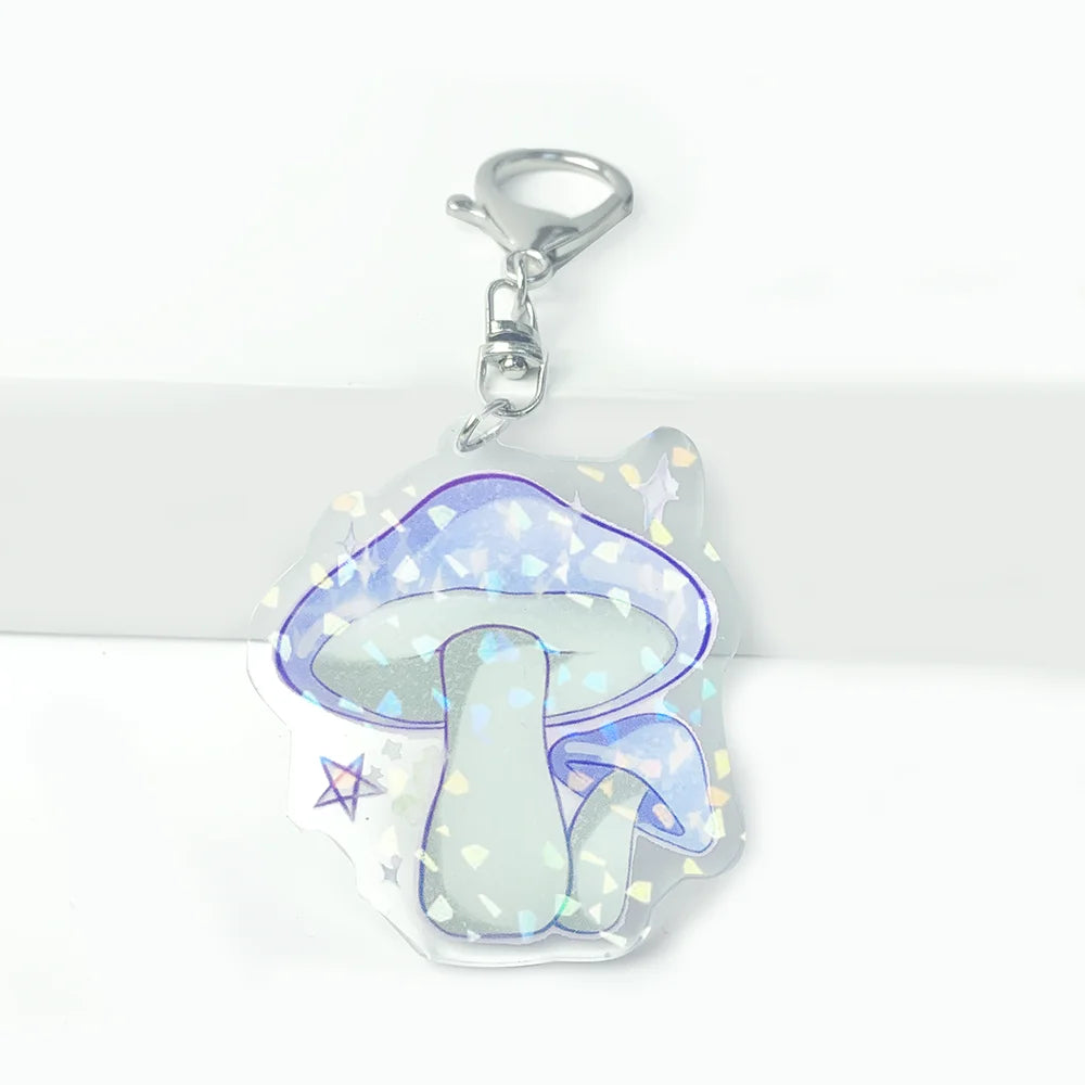 Custom Printing Acrylic Charm Epoxy Keychain Anime Clear Printing